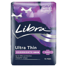 Libra Pad Ultrathin Goodnight 10 Pack