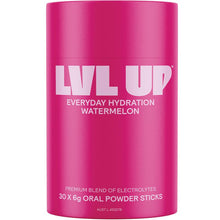Lvl Up Everyday Hydration Sticks Watermelon 30 Pack