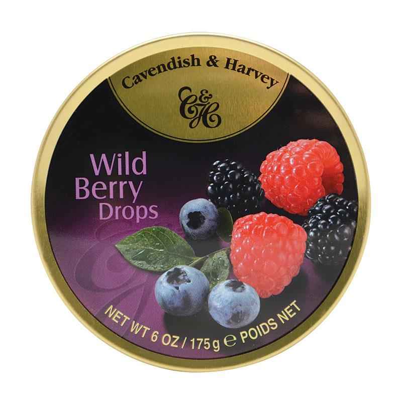 Cavendish & Harvey Wild Berry Tin 175g