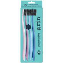 Grin Recycled Toothbrush Medium 4 Pack