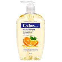 Bathox Hand Wash Antibacterial Orange Citrus 600ml