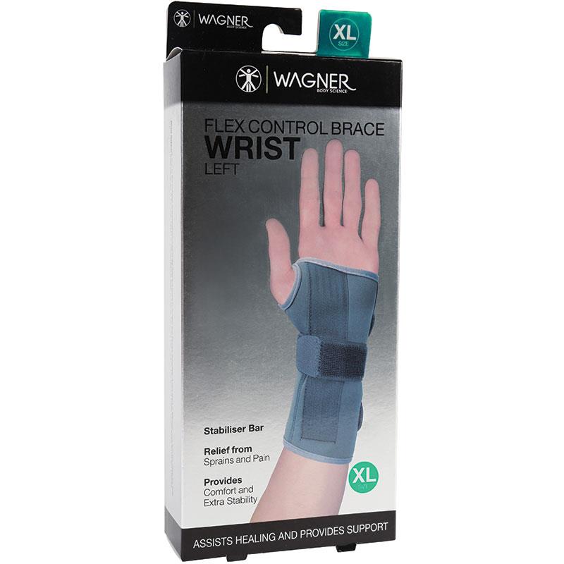 Wagner Body Science Flex Control Brace Left Wrist Extra Large