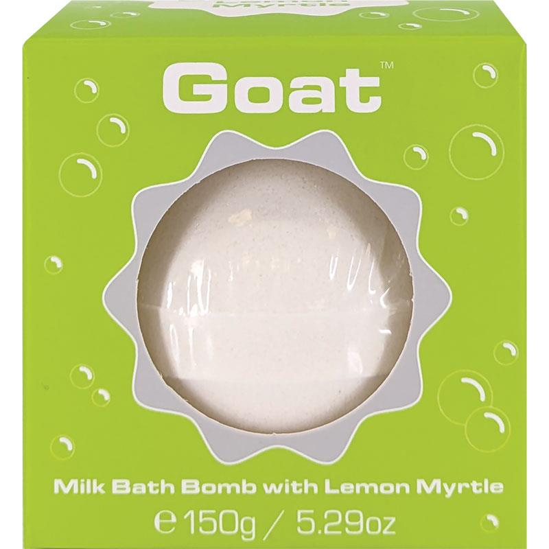 Goat Milk Bath Bomb Lemon Myrtle 150g