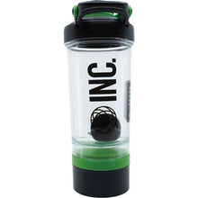 INC Tritan Shaker Bottle Green 600ml