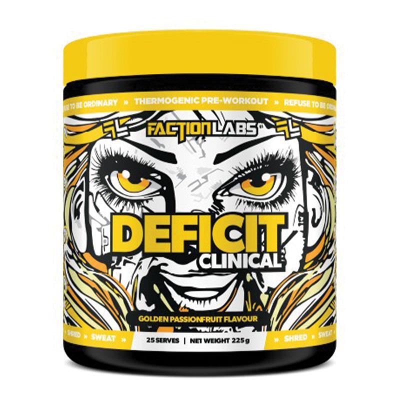 Faction Labs Deficit Clinical Thermogenic Golden Passionfruit 225g
