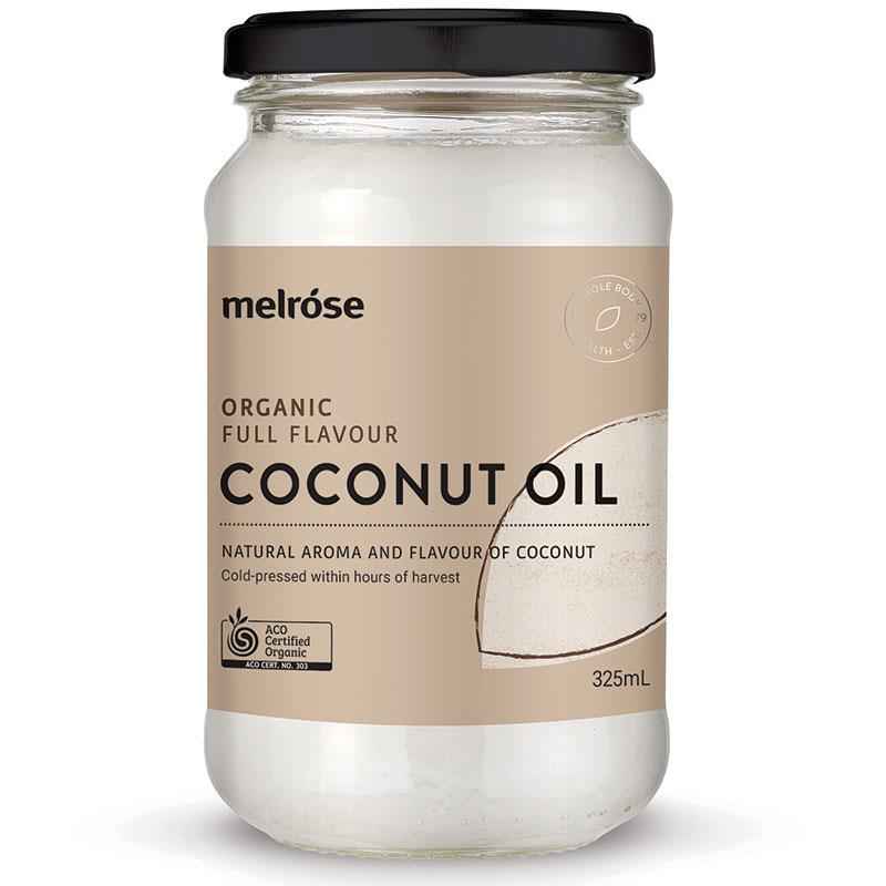 Melrose Organic Full Flavoured (Unrefined) Coconut Oil 325ml