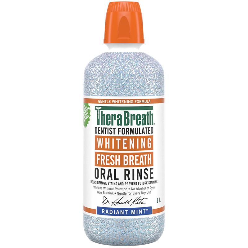 Therabreath Whitening Oral Mint 1 Litre