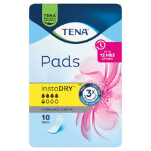 TENA Pad Instadry Standard Length 10 Pack