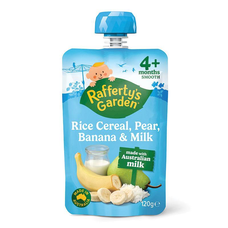 Raffertys Garden 4+ Months Baby Brekkie Rice Cereal 120g