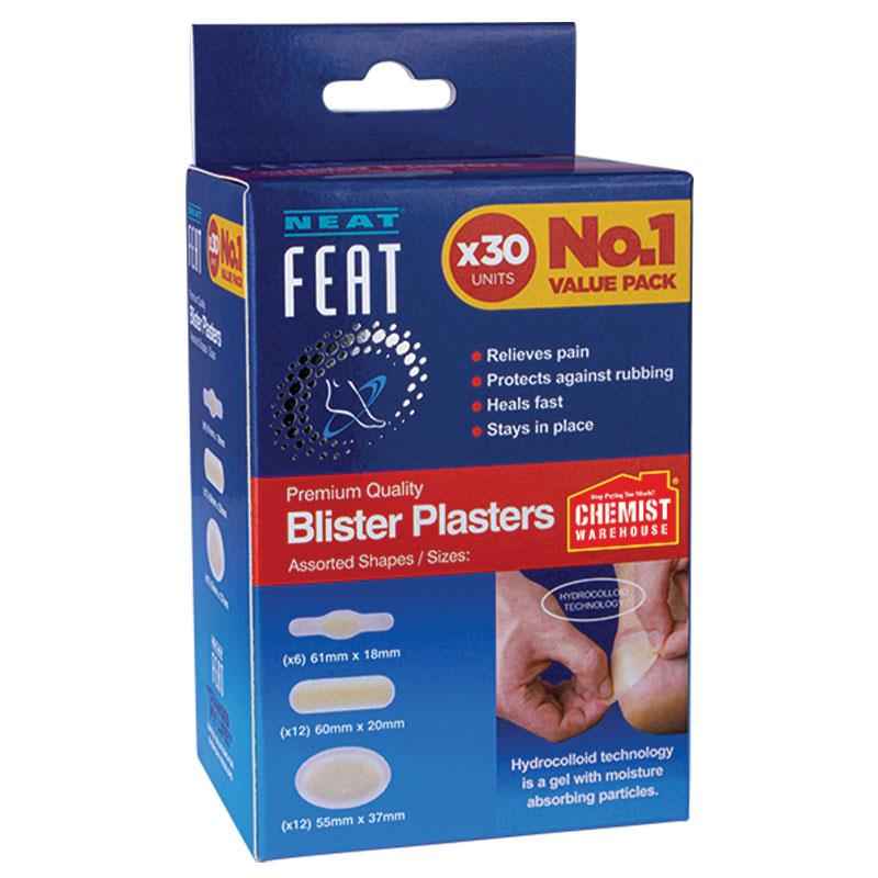 Neat Feat Blister Plasters 30 Pack Exclusive