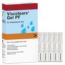 Viscotears Gel Preservative Free 0.6g 30 Vials