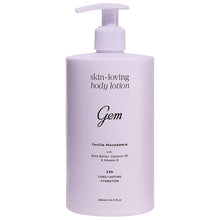 Gem Skin-Loving Vanilla Macadamia Body Lotion 400ml