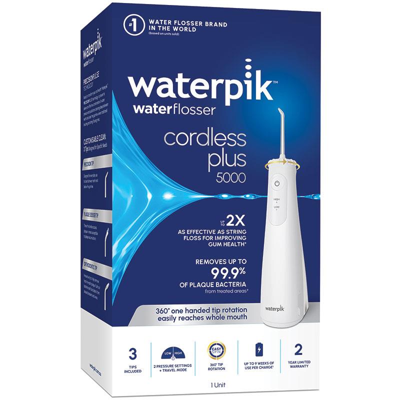 Waterpik Waterflosser Cordless Plus 5000 White