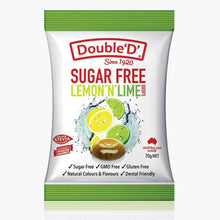 Double D Sugarfree Lemon Lime Drops 70g