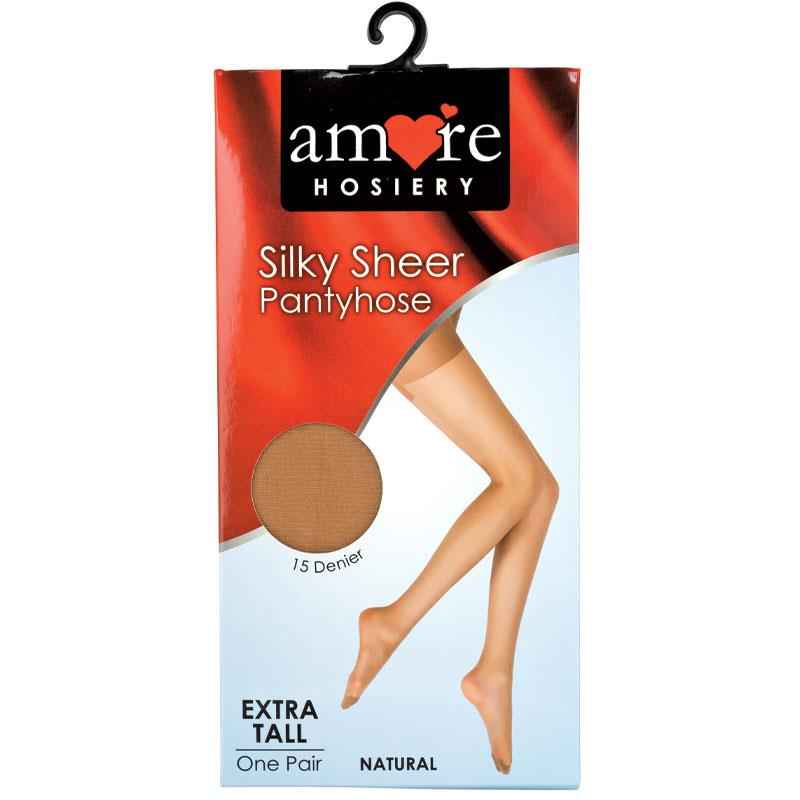 Amore Hosiery Pantyhose Natural 15 Denier Extra Tall