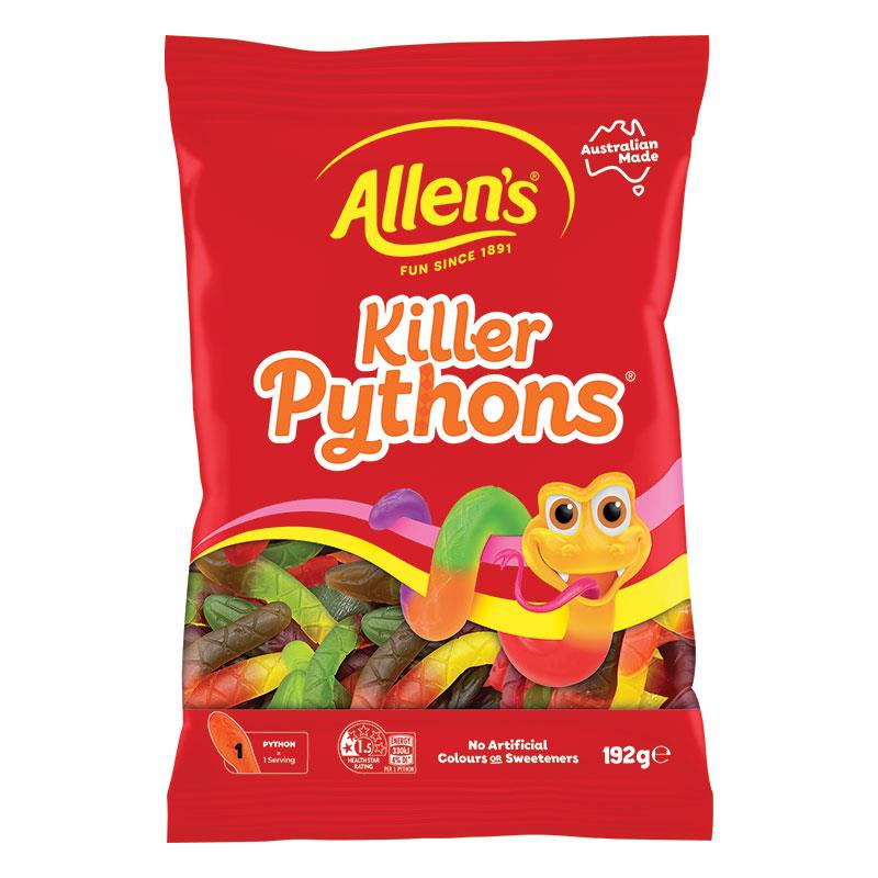 Fruity Snake Lollies - 192g