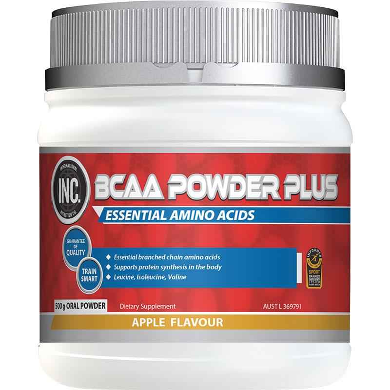 INC BCAA Plus Crisp Apple Flavour 500g