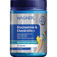 Wagner Glucosamine & Chondroitin + 200 Capsules