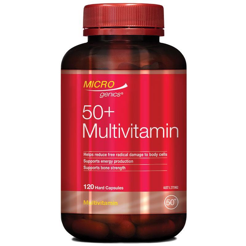 Microgenics 50+ Multivitamin 120 Capsules