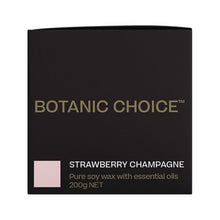 Botanic Choice Candle Strawberry Champagne 200g