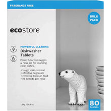 Ecostore Dish Washer Tablets Fragrance Free 80 Pack