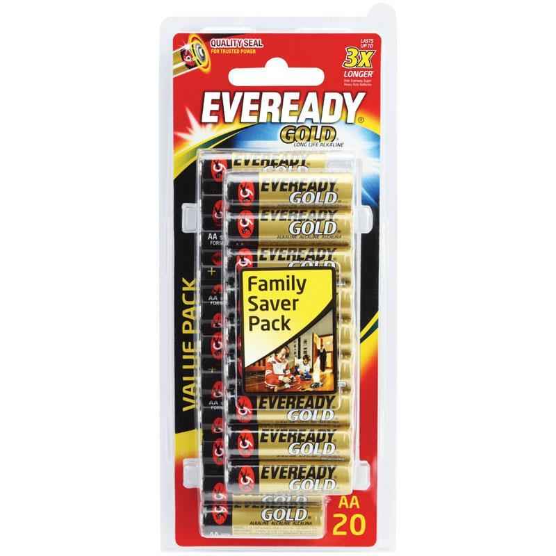 Eveready Gold AA 20 Pack