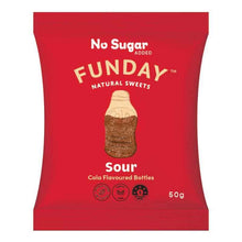 Funday Sour Cola Flavoured Bottles 50g