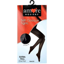 Amore Hosiery Tights Black 50 Denier Extra Tall