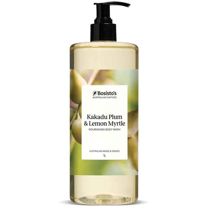Bosistos Kakadu Plum & Lemon Myrtle Body Wash 1L