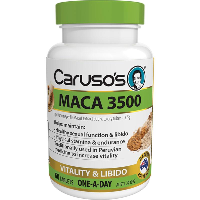 Carusos Maca 3500 60 Tablets