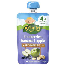 Raffertys Garden 4 Months Blueberry Banana & Apple 120g