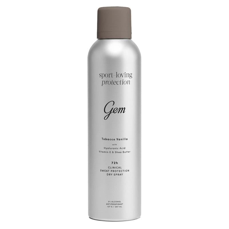 Gem Men Sport-Loving Clinical Antiperspirant Aerosol Tobacco Vanilla 207ml