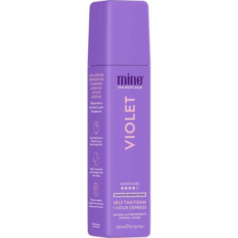 MineTan Violet 1 Hour Express Self Tan Foam 200ml