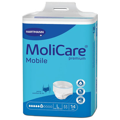 Molicare Premium Mobile 6 Drops Large 14 Pack