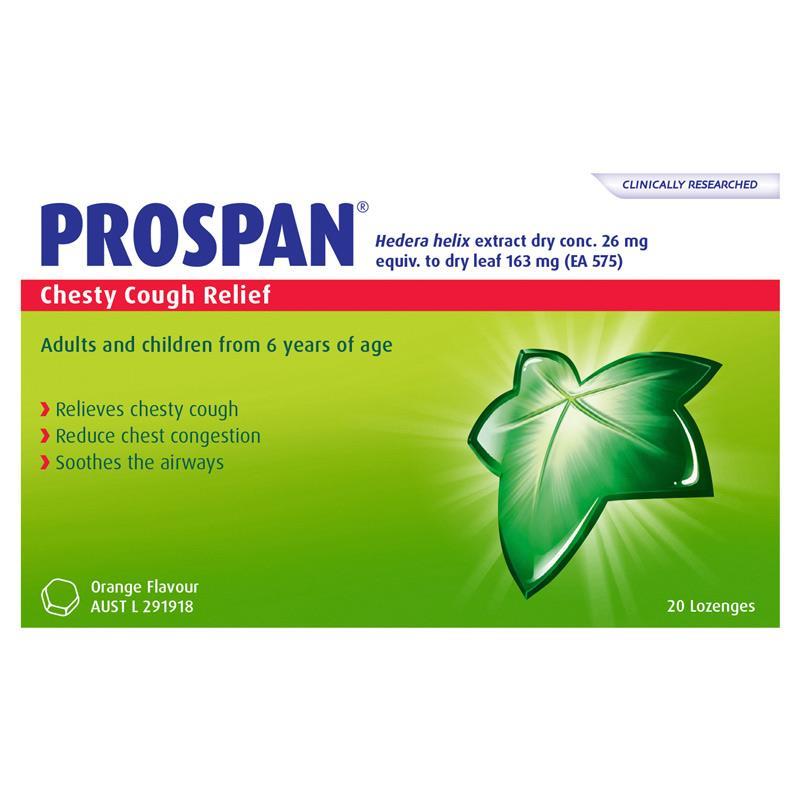 Prospan Chesty Cough (Ivy leaf) Lozenges 20