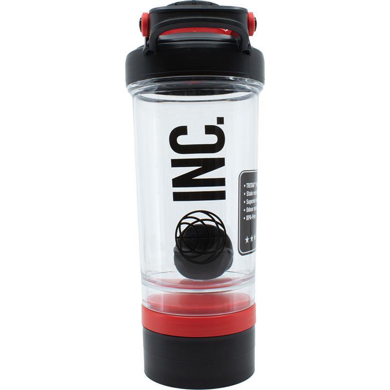 INC. Tritan Shaker Bottle Red 600ml