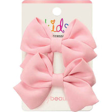 My Beauty Kids Hair Accessories 24A Pink Bow Clip 2 Pack