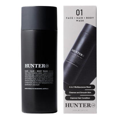 Hunter Lab Face + Hair + Body Wash 200ml