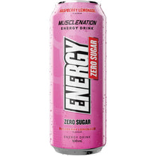 Muscle Nation Energy Drink Raspberry Lemonade 500ml