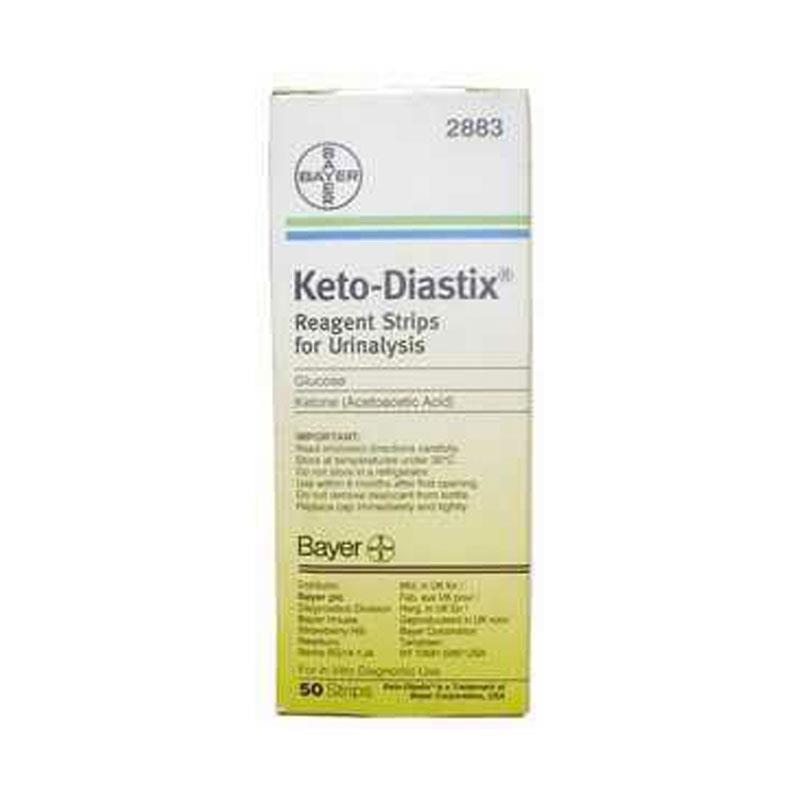 Keto Diastix Urine Test Strips 50