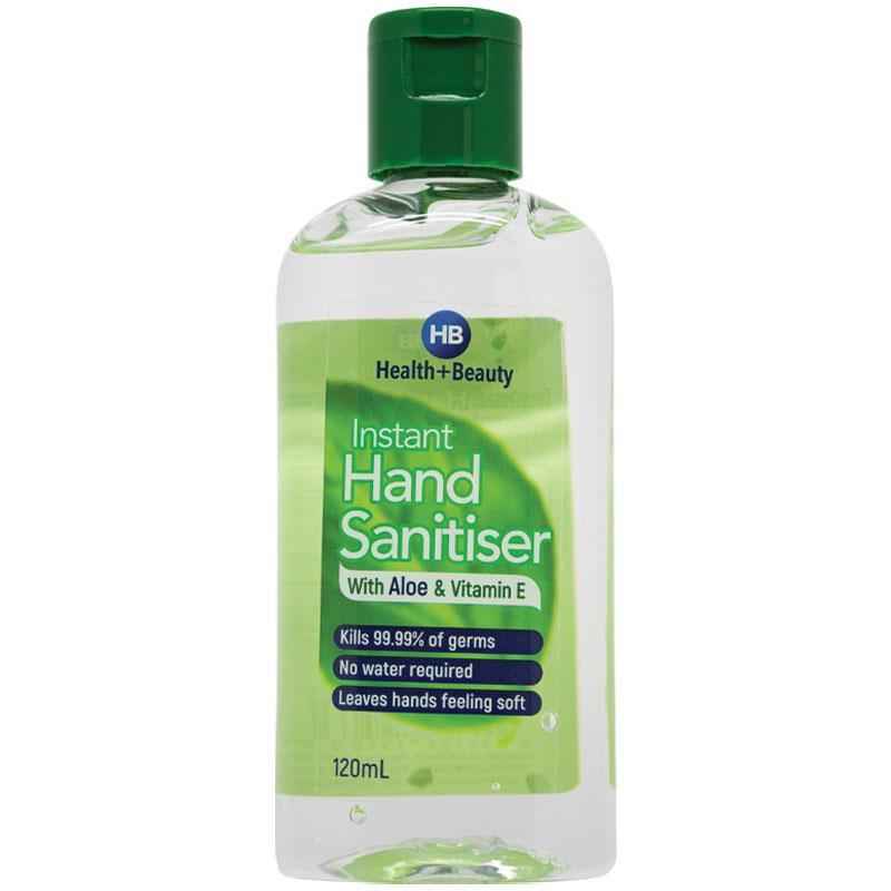 Health & Beauty Hand Sanitiser 120ml