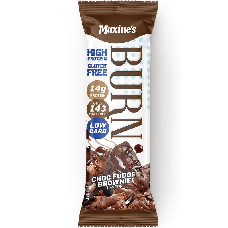 Maxine's Burn Bar Double Choc Fudge 40g