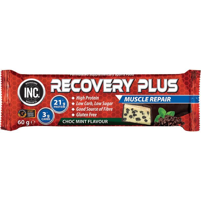 INC. Recovery Protein Bar Choc Mint 60g
