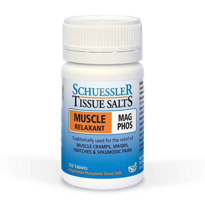 Tissue Salts Mag Phos Muscle Relaxant 125 Tablets