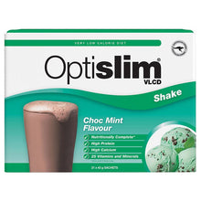 Optislim VLCD Meal Replacement Shake Choc Mint 21x43g Sachets
