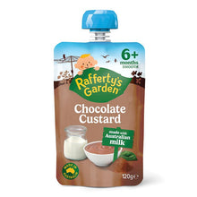 Raffertys Garden 6+ Months Chocolate Custard 120g