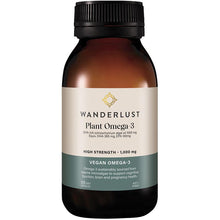 Wanderlust Plant Omega-3 120 Capsules NEW