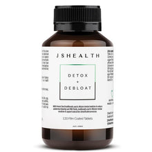 JSHealth Detox + Debloat Formula 120 Tablets Exclusive Size