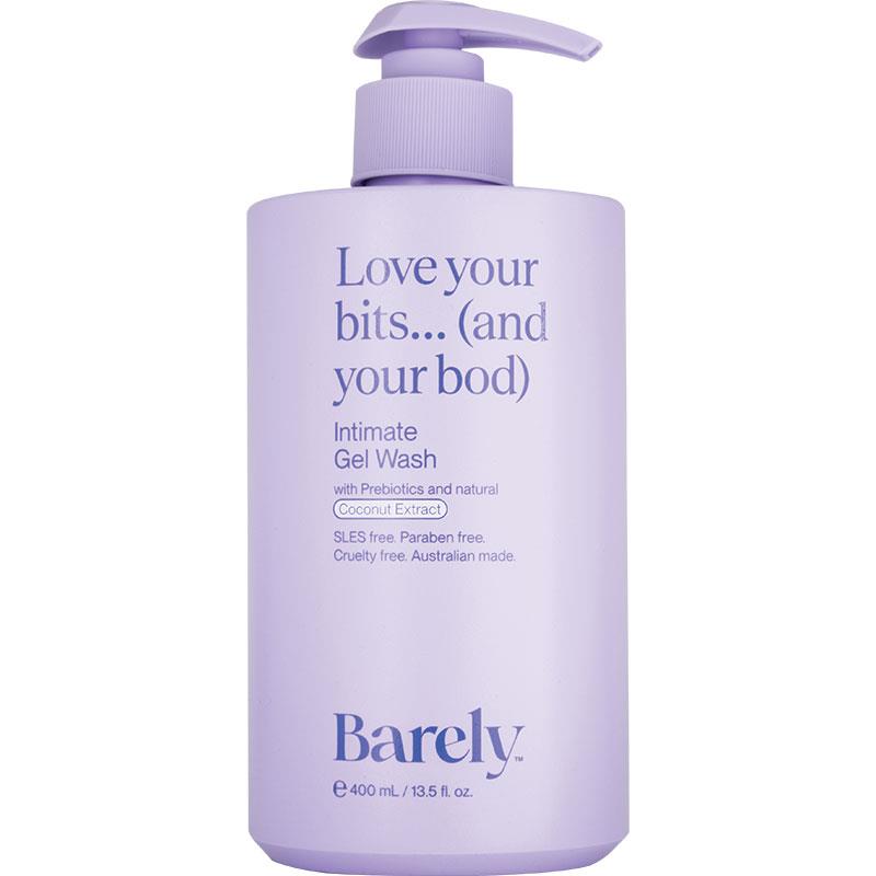 Barely Love Your Bits Sensitive Probiotic Gel Wash Coconut Extract 400ml