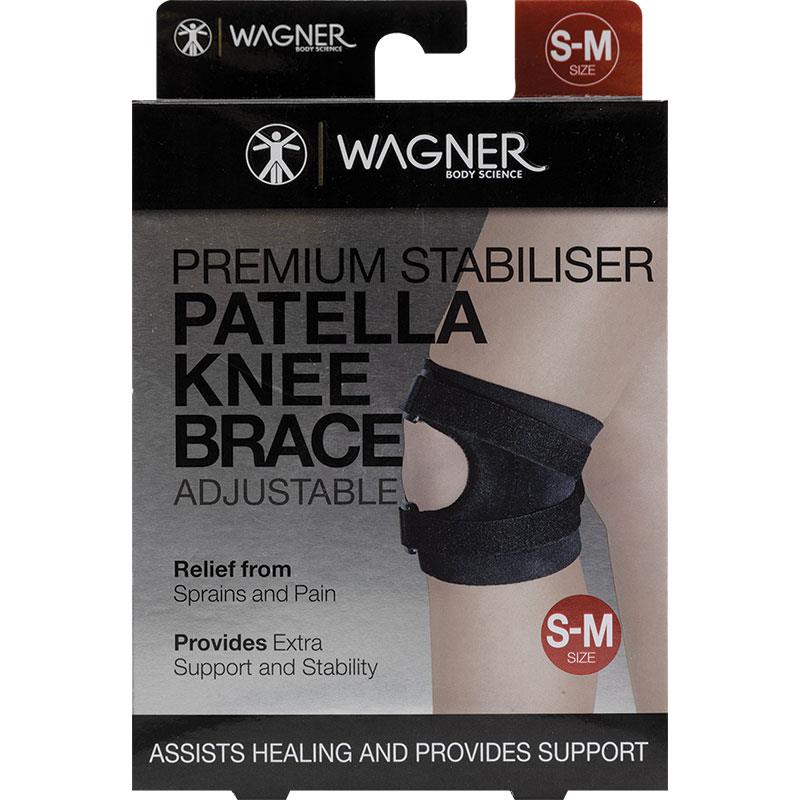 Wagner Body Science Premium Patella Knee Brace Adjustable Small/Medium